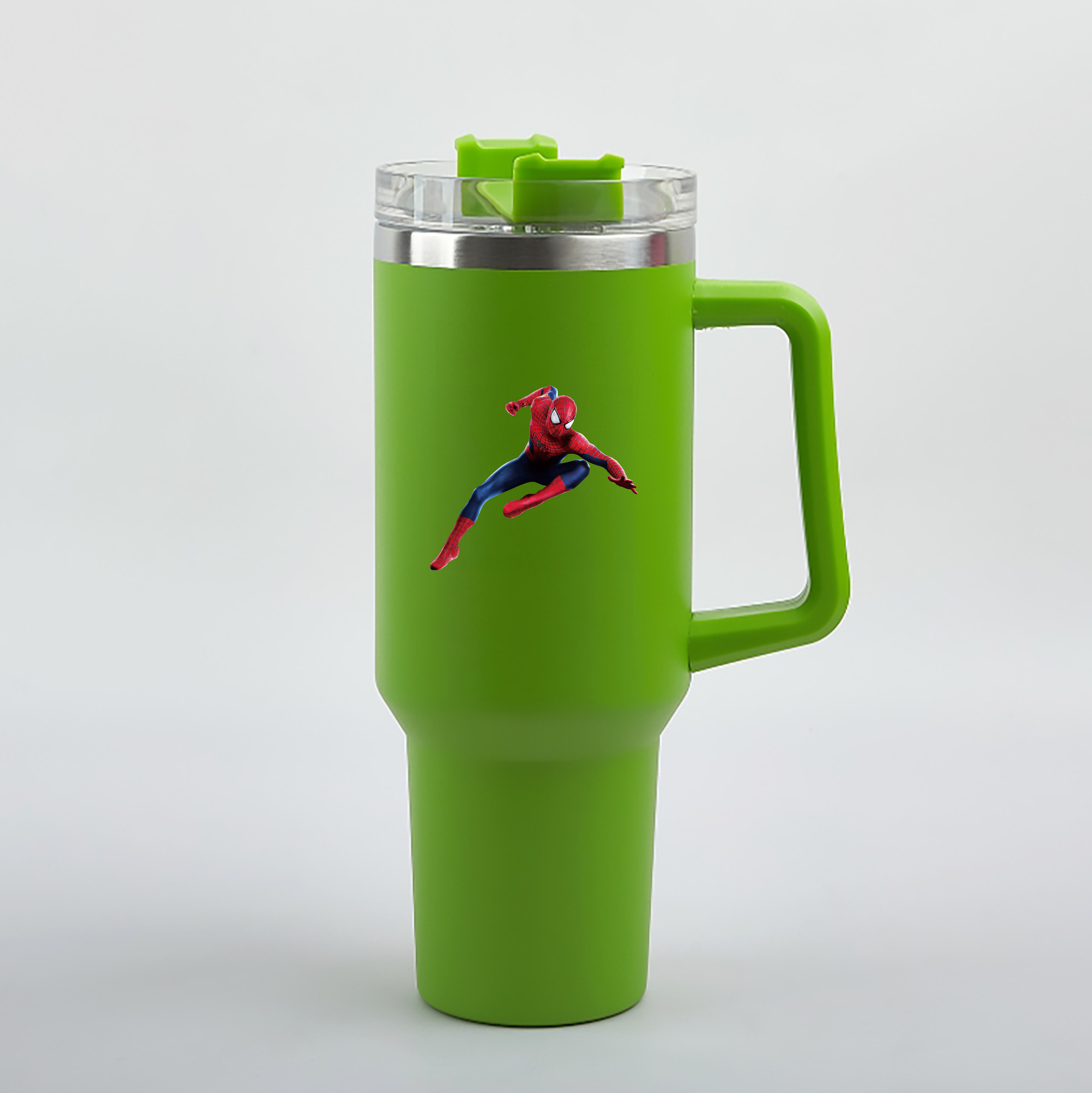 （画像用） Spider Man スパイダーマン 1200mL車用タンブラー（カラープリント）